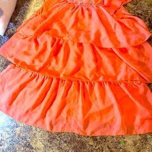 ✨Peachy pick cute ruffle shirt✨